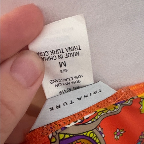 [Trina Turk] Multicolor Floral Maxi Dress - Size Medium - Picture 4 of 6